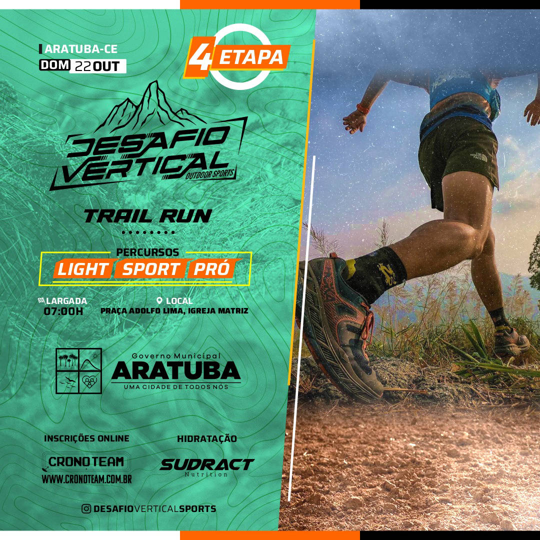 Desafio Loucos por Trail Run acontece domingo (30) na Fazenda Nova